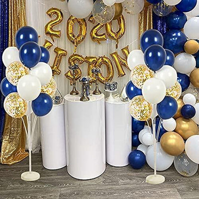 Premium Ballonständer Säulenhalter - Perfekt für Hochzeiten, Geburtstage & Taufen - Inkl. Balonunterstützung Zubehör