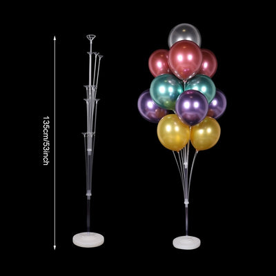 Premium Ballonständer Säulenhalter - Perfekt für Hochzeiten, Geburtstage & Taufen - Inkl. Balonunterstützung Zubehör